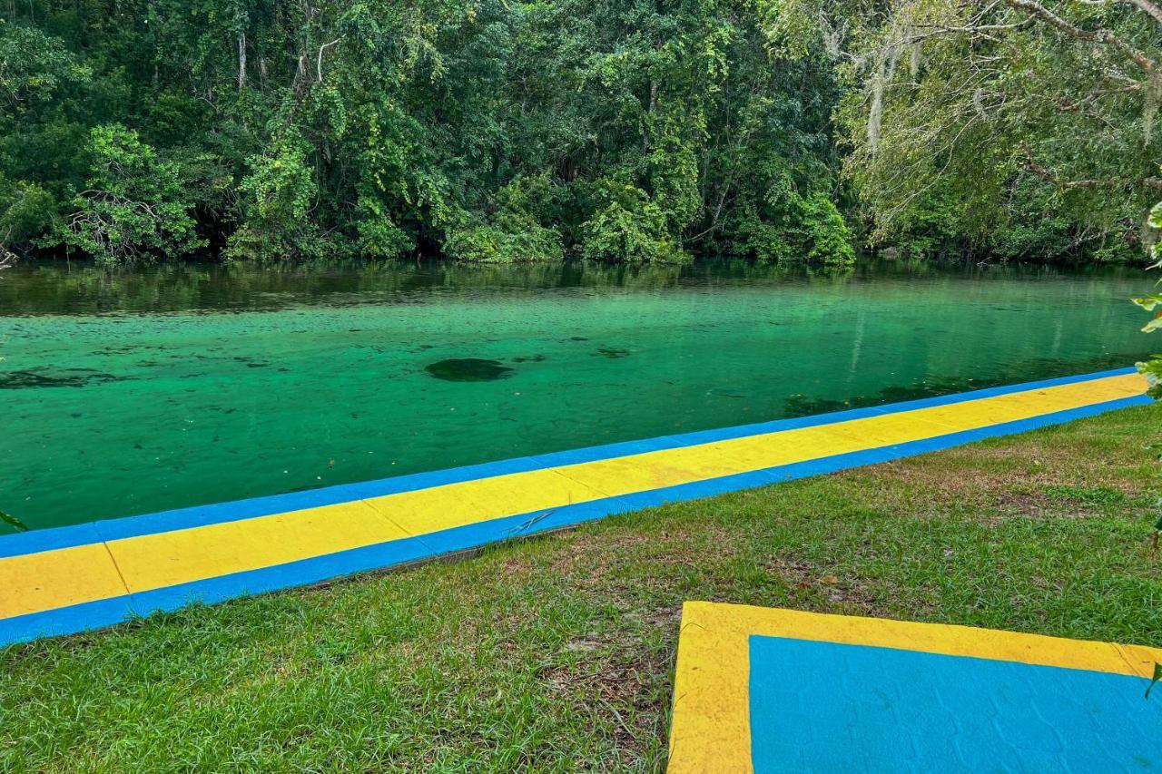 Pams Mermaid House With Riverfront Yard And Lanai! Weeki Wachee Exterior foto