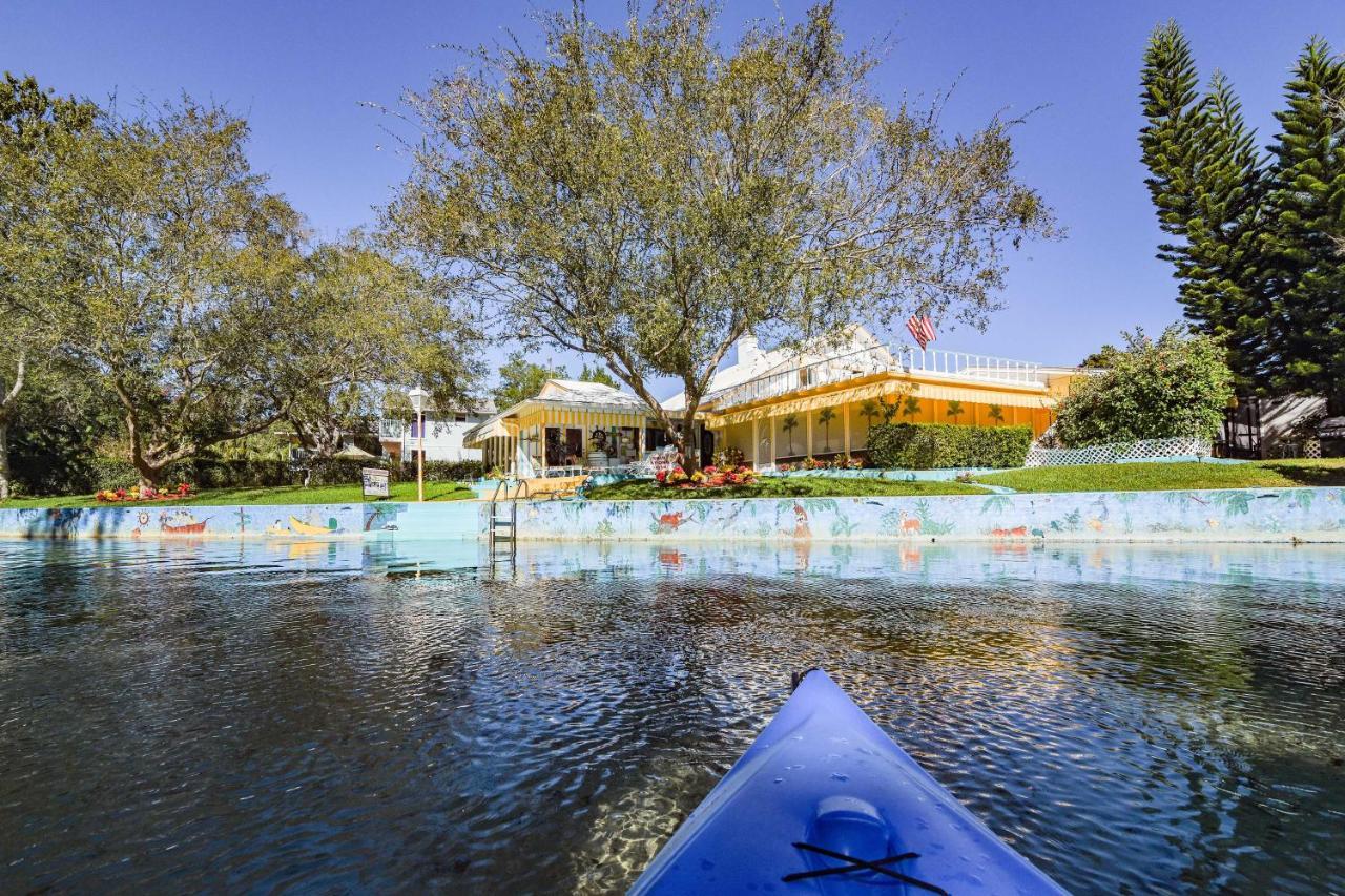 Pams Mermaid House With Riverfront Yard And Lanai! Weeki Wachee Exterior foto