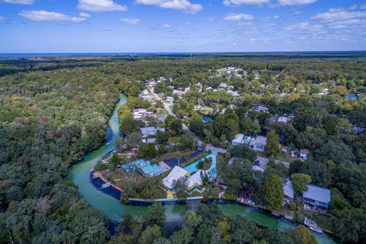 Pams Mermaid House With Riverfront Yard And Lanai! Weeki Wachee Exterior foto